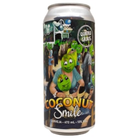 Cerveja Quatro Graus Coconut Smile Lata 473ml