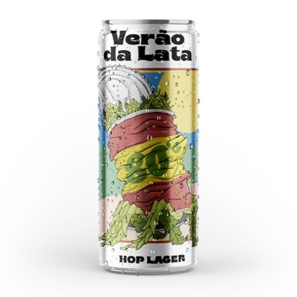 Imagem de Cerveja Roca Verão na Lata Hop Lager 473ml