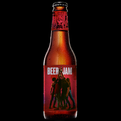 Cerveja Rock n Roll Beer Jam Double Witbier Garrafa 355ml
