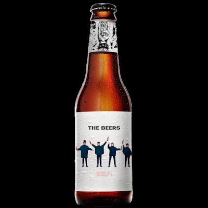 Cerveja Rock n Roll The Beers Help English Pale Ale Garafa 355ml