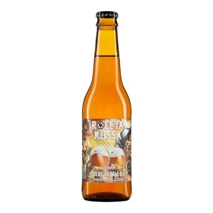 Cerveja Roleta Russa American Pale Ale Garrafa 330ml Imagem de Cerveja Roleta Russa American Pale Ale Garrafa 330ml