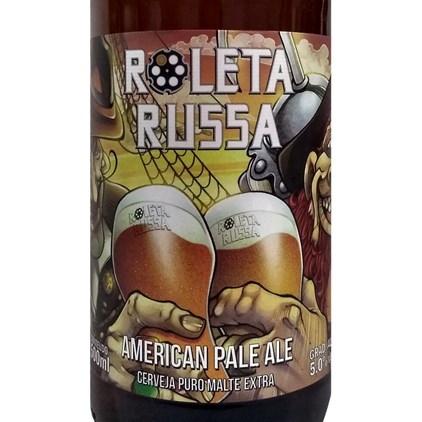 Imagem de Cerveja Roleta Russa American Pale Ale Garrafa 500ml