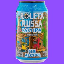 Cerveja Roleta Russa Easy IPA Sem Álcool / Sem Glúten Tambor Lata 350ml