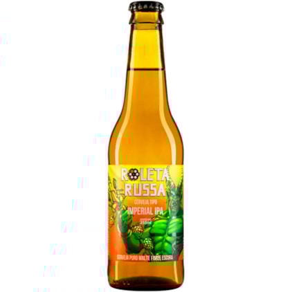 Imagem de Cerveja Roleta Russa Imperial IPA Garrafa 330ml