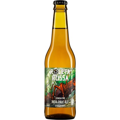 Cerveja Roleta Russa IPA Garrafa 355ml