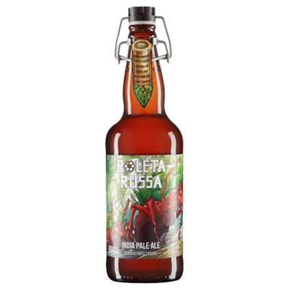 Cerveja Roleta Russa IPA Garrafa 500ml Imagem de Cerveja Roleta Russa IPA Garrafa 500ml