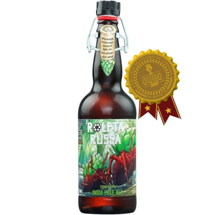 Imagem de Cerveja Roleta Russa IPA Garrafa 500ml