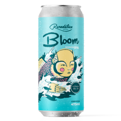 Cerveja Ruradélica Ales Bloom Session IPA Lata 473ml Imagem de Cerveja Ruradélica Ales Bloom Session IPA Lata 473ml