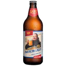 Cerveja Saint Bier American Lager Garrafa 600ml