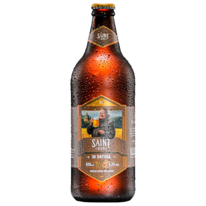 Cerveja Saint Bier In Natura Garrafa 600ml Imagem de Cerveja Saint Bier In Natura Garrafa 600ml