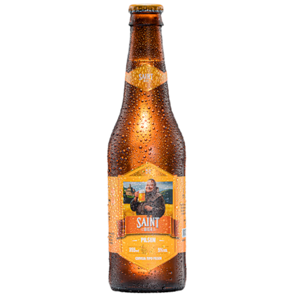 Cerveja Saint Bier Pilsen Garrafa 355ml Imagem de Cerveja Saint Bier Pilsen Garrafa 355ml