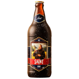 Cerveja Saint Bier Stout Garrafa 600ml