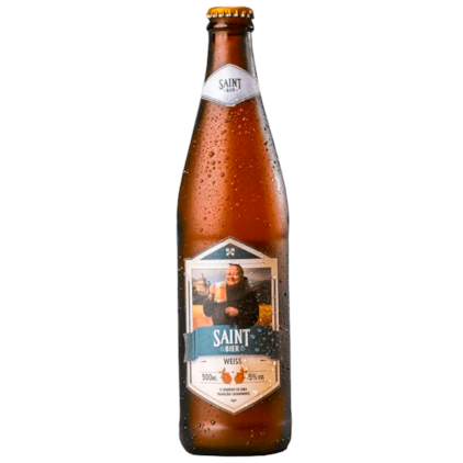 Imagem de Cerveja Saint Bier Weiss Garrafa 500ml