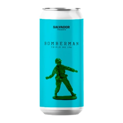 Imagem de Cerveja Salvador Bomberman Triple NE IPA Lata 473ml