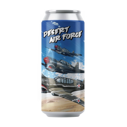 Cerveja Salvador Desert Air Force American IPA Lata 473ml Imagem de Cerveja Salvador Desert Air Force American IPA Lata 473ml