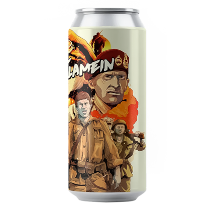 Cerveja Salvador El Alamein Double NEIPA Lata 473ml Imagem de Cerveja Salvador El Alamein Double NEIPA Lata 473ml