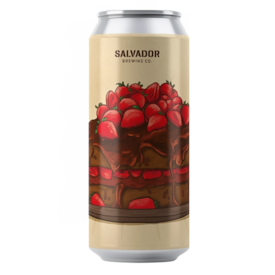 Cerveja Salvador Morango Moreno Pastry Stout Lata 473ml