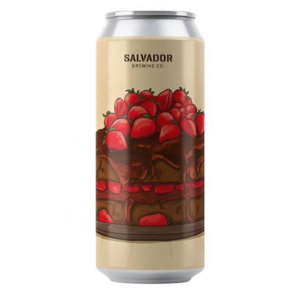 Cerveja Salvador Morango Moreno Pastry Stout Lata 473ml Imagem de Cerveja Salvador Morango Moreno Pastry Stout Lata 473ml