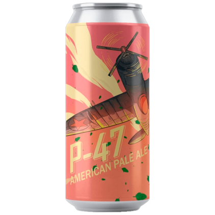 Cerveja Salvador P-47 American Pale Ale Lata 473ml Imagem de Cerveja Salvador P-47 American Pale Ale Lata 473ml