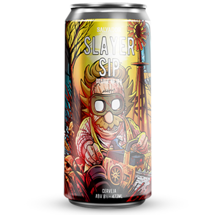 Cerveja Salvador Slayer Sip Double NE IPA Lata 473ml (Pré-Venda)