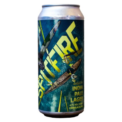 Cerveja Salvador Spitfire Session IPA Lata 473ml Imagem de Cerveja Salvador Spitfire Session IPA Lata 473ml