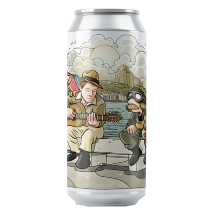 Cerveja Salvador + Tarin Bossa Nova Session NE IPA Lata 473ml Imagem de Cerveja Salvador + Tarin Bossa Nova Session NE IPA Lata 473ml