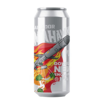 Cerveja Salvador Tomahawk Punch Double NE IPA Lata 473ml Imagem de Cerveja Salvador Tomahawk Punch Double NE IPA Lata 473ml