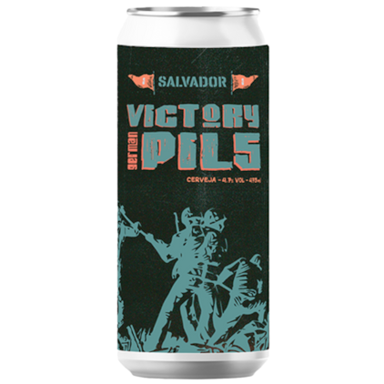 Cerveja Salvador Victory German Pils Lata 473ml Imagem de Cerveja Salvador Victory German Pils Lata 473ml