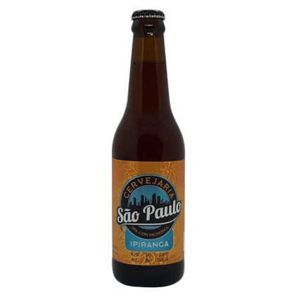 Cerveja São Paulo Ipiranga IPA com Mexerica Garrafa 355ml Imagem de Cerveja São Paulo Ipiranga IPA com Mexerica Garrafa 355ml