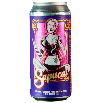 Cerveja Sapucaí Classics Never Die Double IPA Lata 473ml Imagem de Cerveja Sapucaí Classics Never Die Double IPA Lata 473ml