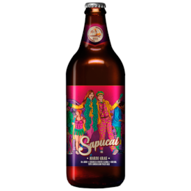 Cerveja Sapucaí Mardi Gras APA Garrafa 600ml