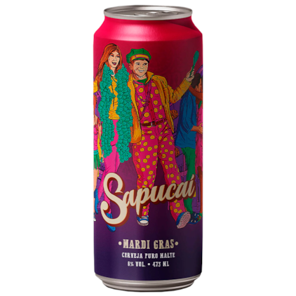 Imagem de Cerveja Sapucaí Mardi Gras APA Lata 473ml