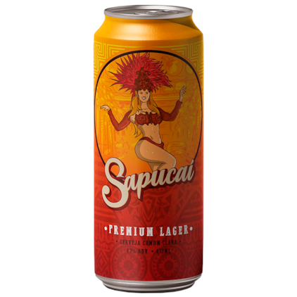 Cerveja Sapucaí Premium Lager Lata 473ml Imagem de Cerveja Sapucaí Premium Lager Lata 473ml