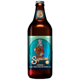 Cerveja Sapucaí Witbier Garrafa 600ml
