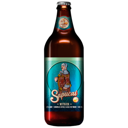 Cerveja Sapucaí Witbier Garrafa 600ml Imagem de Cerveja Sapucaí Witbier Garrafa 600ml
