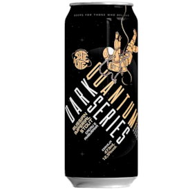 Cerveja Satélite Dark Quantum Cacau e Amburana Imperial Stout Lata 473ml