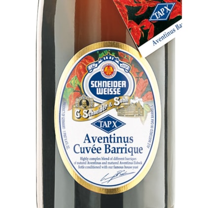 Cerveja Schneider Aventinus Cuvée Barrique 2017 TAP X Garrafa 750ml Imagem de Cerveja Schneider Aventinus Cuvée Barrique 2017 TAP X Garrafa 750ml