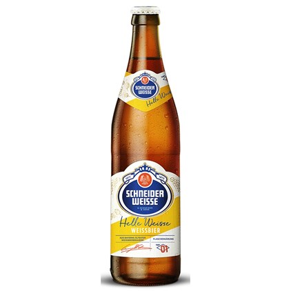 Cerveja Schneider Helle Weisse Weissbier TAP 01 Garrafa 500ml