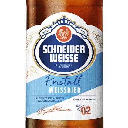 Cerveja Schneider Kristall Weissbier TAP 02 Garrafa 500ml Imagem de Cerveja Schneider Kristall Weissbier TAP 02 Garrafa 500ml