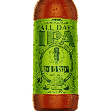 Cerveja Schornstein All Day IPA Garrafa 355ml Imagem de Cerveja Schornstein All Day IPA Garrafa 355ml