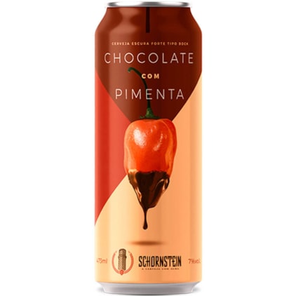 Cerveja Schornstein Chocolate com Pimenta Bock Lata 473ml Imagem de Cerveja Schornstein Chocolate com Pimenta Bock Lata 473ml