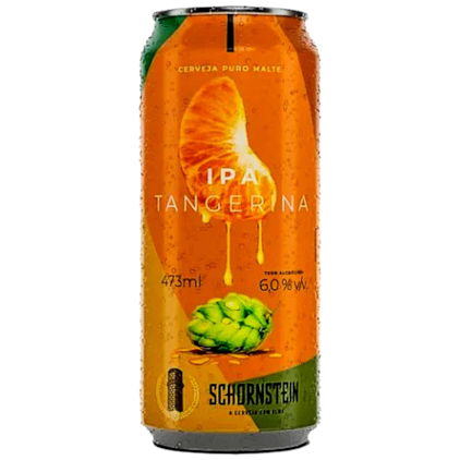 Cerveja Schornstein IPA Tangerina Lata 473ml Imagem de Cerveja Schornstein IPA Tangerina Lata 473ml