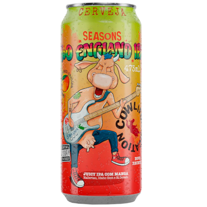 Cerveja Seasons Cowlifornication Juicy IPA Lata 473ml Imagem de Cerveja Seasons Cowlifornication Juicy IPA Lata 473ml