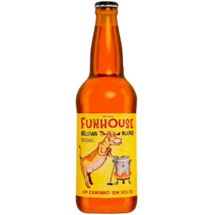Cerveja Seasons Funhouse Belgian Blond Garrafa 500ml Imagem de Cerveja Seasons Funhouse Belgian Blond Garrafa 500ml