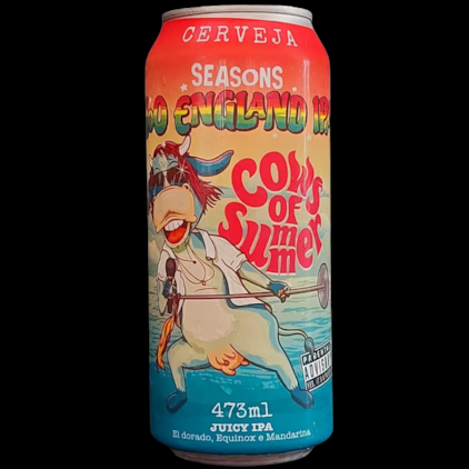 Cerveja Seasons Moo England IPA Cows Of Summer Juicy IPA Lata 473ml