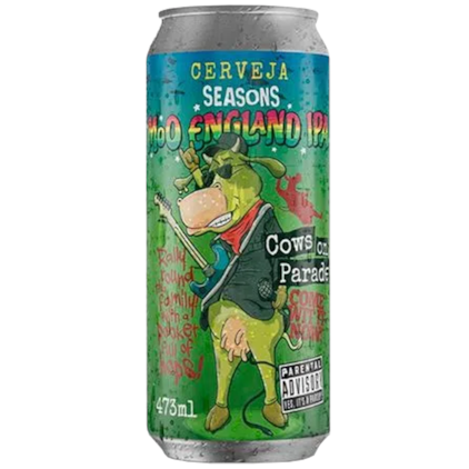 Imagem de Cerveja Seasons Moo England IPA Cows on Parade Lata 473ml