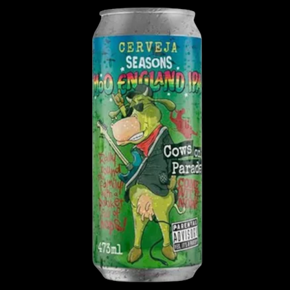 Cerveja Seasons Moo England IPA Cows on Parade Lata 473ml