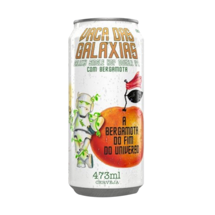 Cerveja Seasons Vaca Das Galáxias Double IPA Com Bergamota Lata 473ml Imagem de Cerveja Seasons Vaca Das Galáxias Double IPA Com Bergamota Lata 473ml