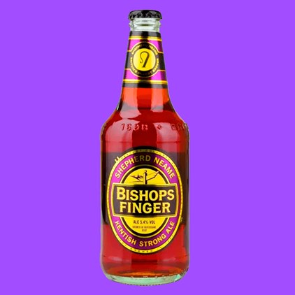 Cerveja Shepherd Neame Bishops Finger Garrafa 500ml