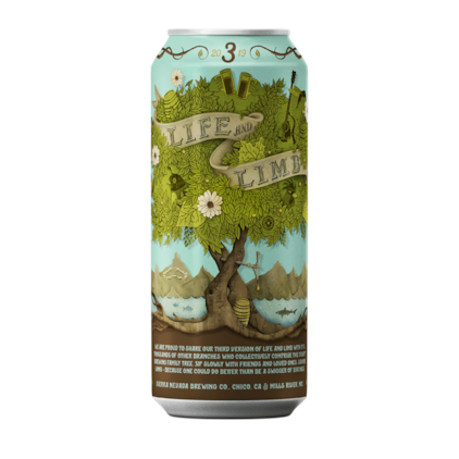Cerveja Sierra Nevada Life Limb Com Dogfish Head American Strong Ale Lata 473ml Imagem de Cerveja Sierra Nevada Life Limb Com Dogfish Head American Strong Ale Lata 473ml